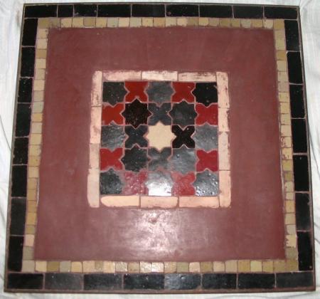 TABLE EN ZELLIGE-MAROC