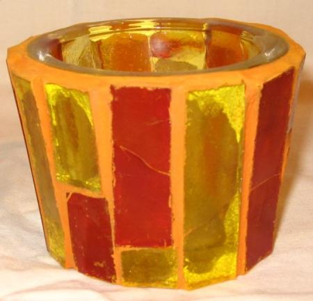 VERRE PORTE BOUGIE